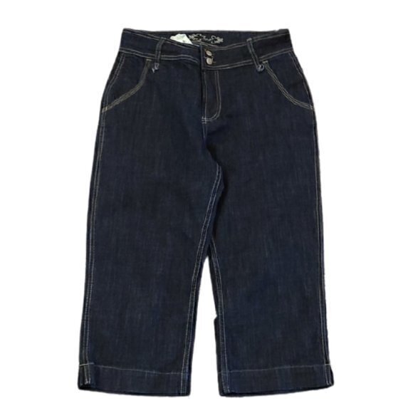 [Zena] Hi Rise Straight Capris - Size 8 - Picture 1 of 8